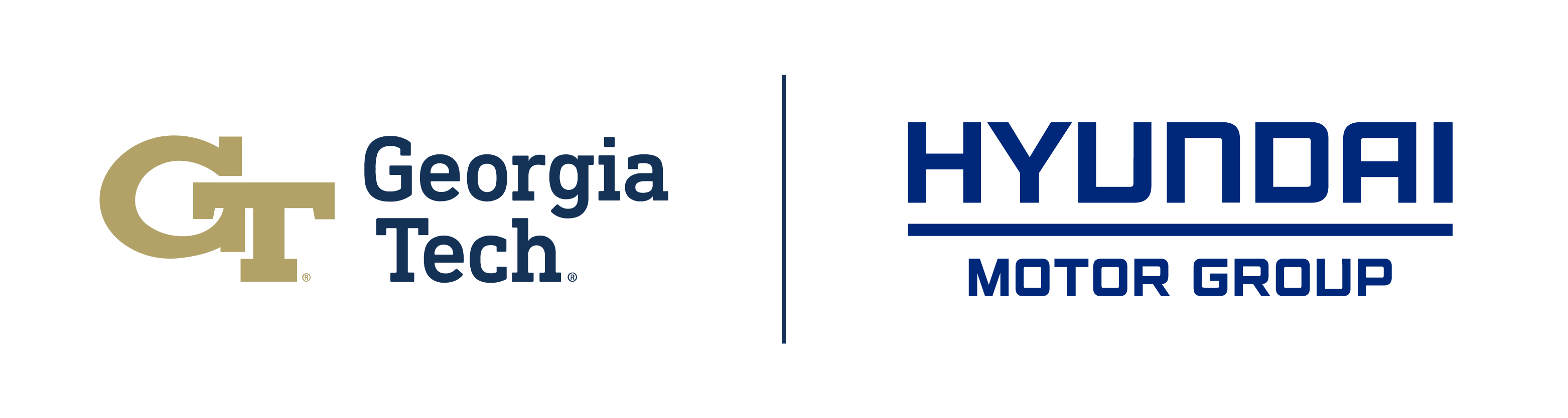 PNG file with&nbsp;Georgia Tech and Hyundai Motor Group brand marks
