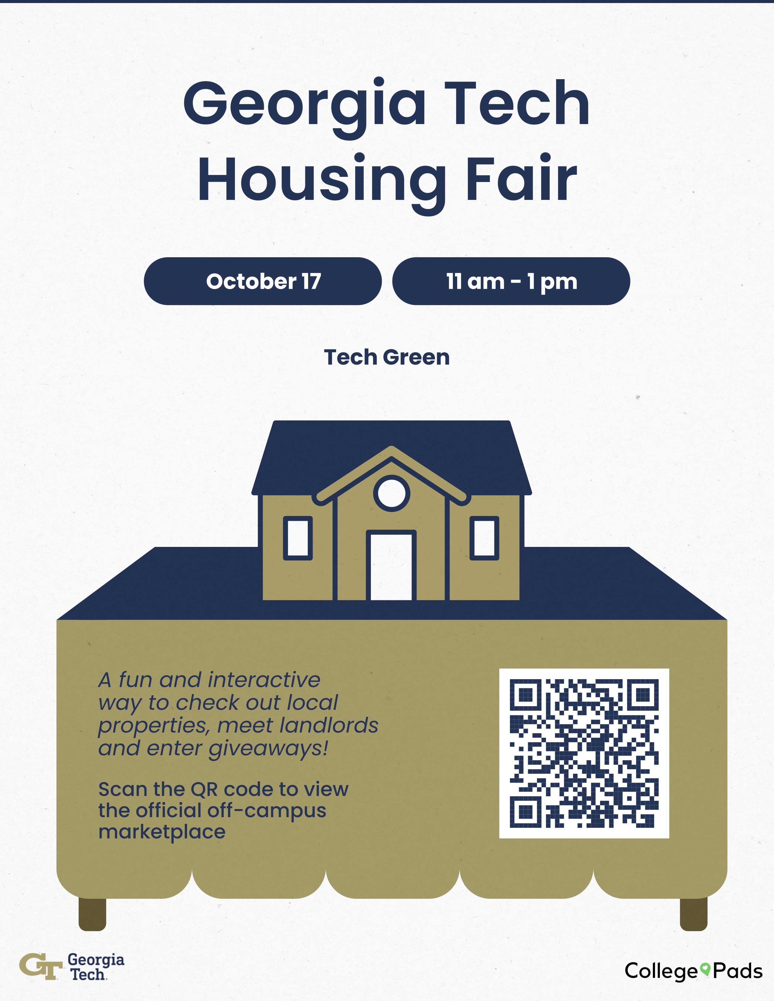 Tech Housing Fair Campus Calendar