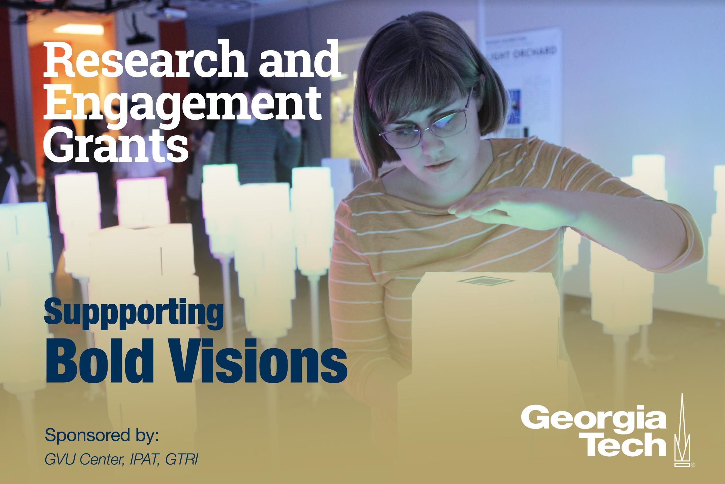 2020-2021 Research &amp; Engagement Grant Banner