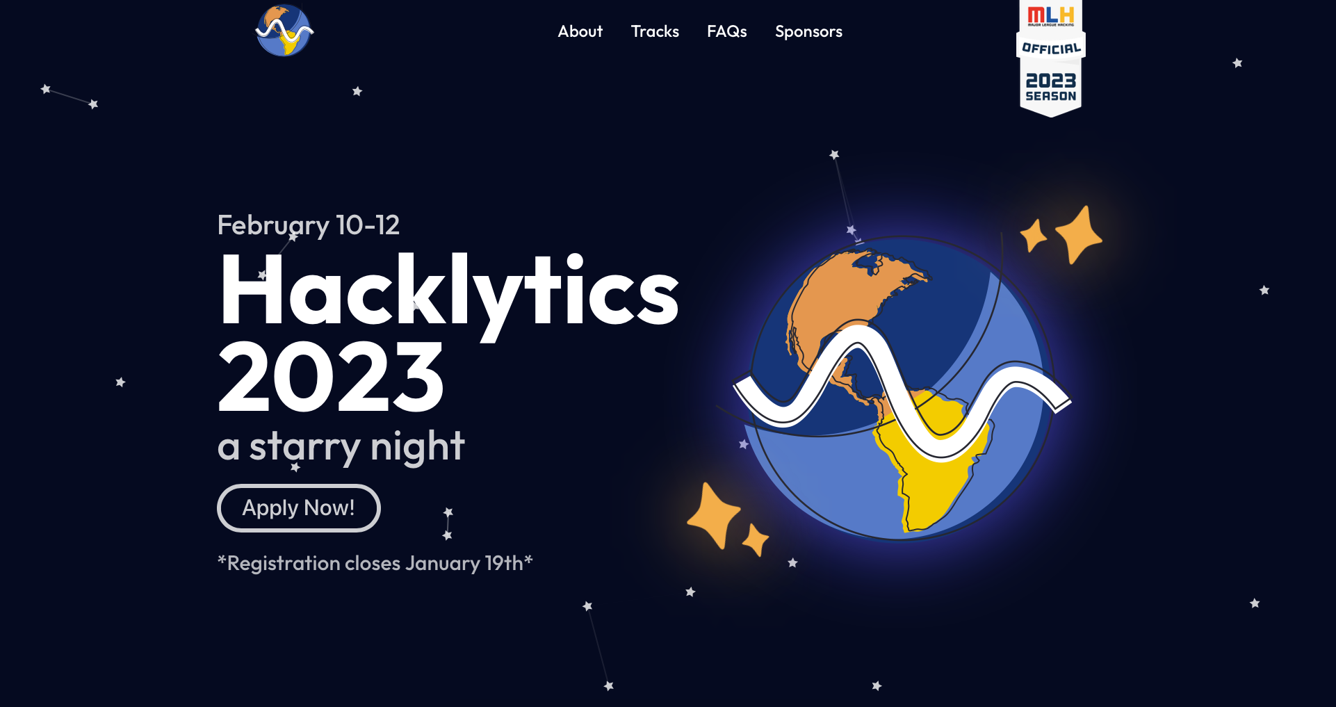 Hacklytics 2023: A Starry Night is organized by Data Science at GT and scheduled for Feb. 10 through 12.